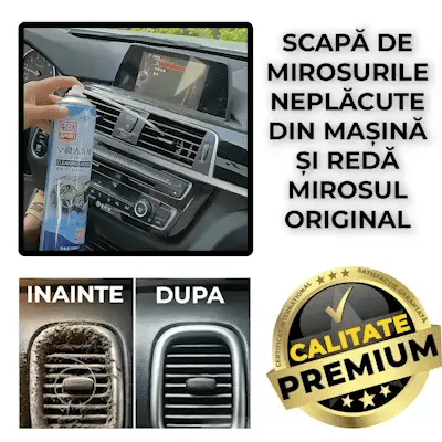 Spumă Curățare AC Auto – AerFresh™