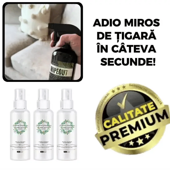 Spray Profesional Care Elimină Mirosul De Țigară Freshura™