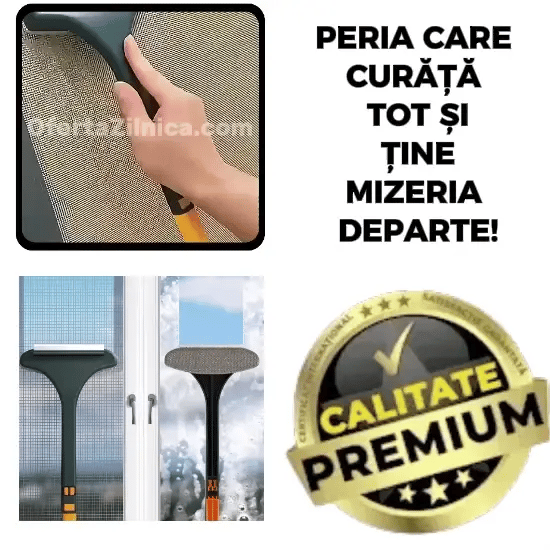 Peria 3-în-1 pentru geamuri CleanSwipe™