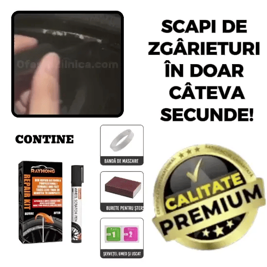 Creionul Magic pentru Jante Ca Noi! ✨ WheelFix™