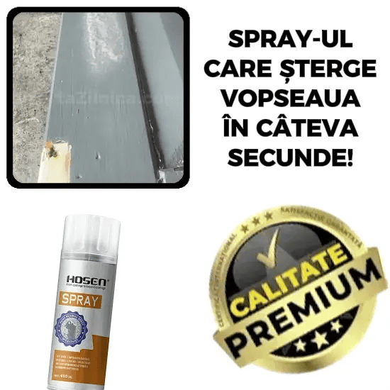 Spray care Îndepărtează Vopseaua  – VopseX™