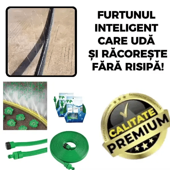 Furtunul de Irigare care Răcorește Vara 🌿 FineSpray™
