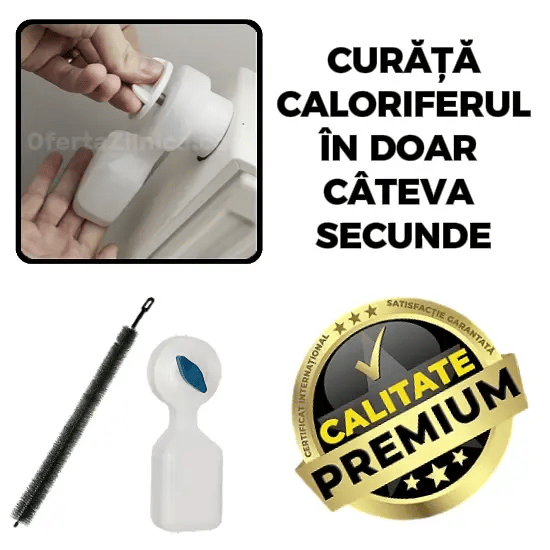 Set Curățare și Aerisire Calorifer - CaloFix™