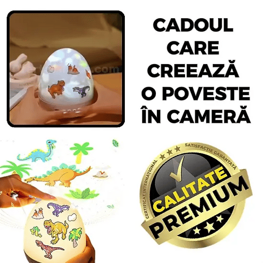 Lampa Magică cu Proiector - MagicEgg™