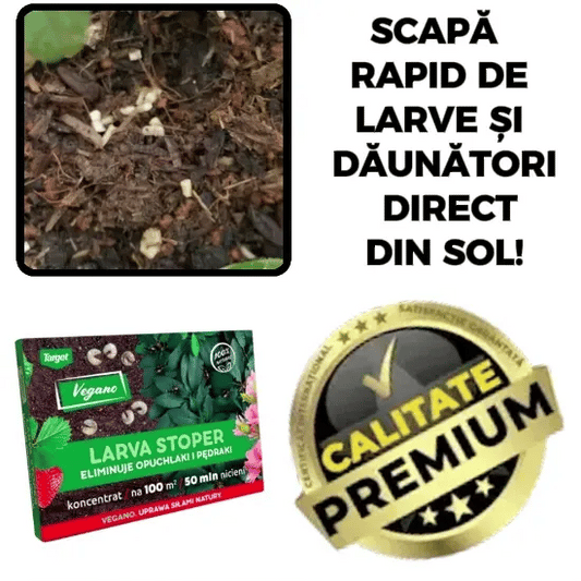 Soluție Anti-Larve și Dăunători din Sol - SolGuard™