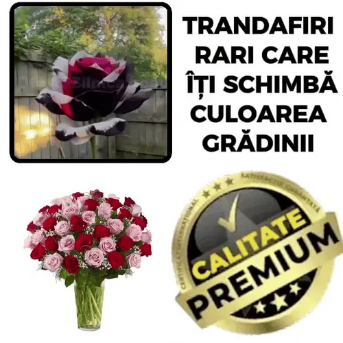 Semințe de Trandafiri Multicolori -RoseMix™