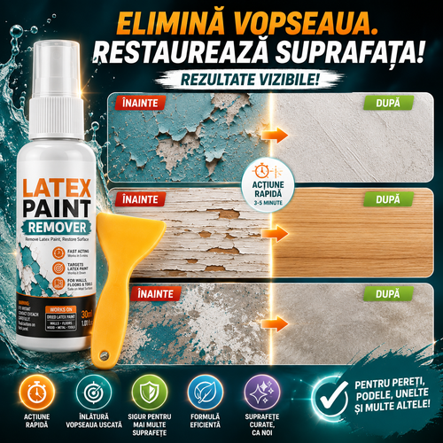Soluție Pentru Îndepărtat Vopseaua VopseaSTOP™