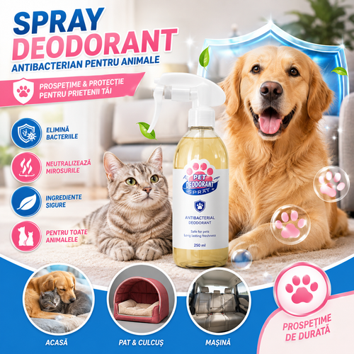 Spray Antibacterian Pentru Animale PetFresh™